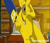 Beim sex nackt simpsons Cartoon Bart