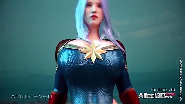Hero Toon Boobs - Superhero 3d animation with a big tits beauty - Pornjam.com