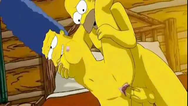 Marge follada por Homer Simpson - Canalporno.com