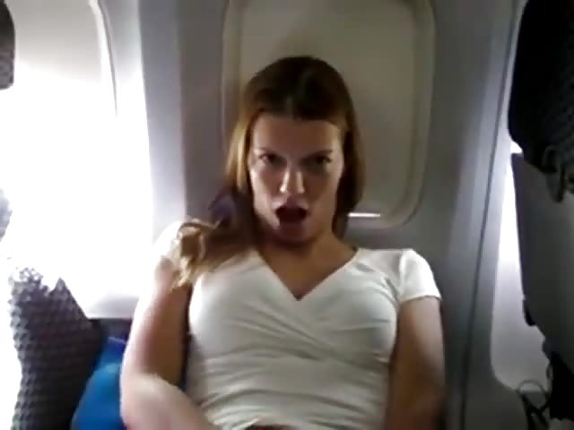 Masturbating On Plane